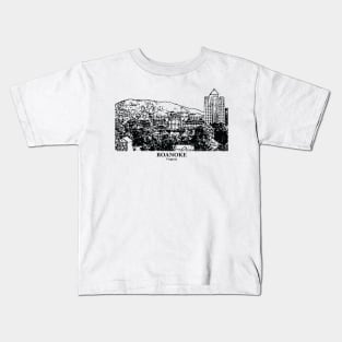 Roanoke - Virginia Kids T-Shirt